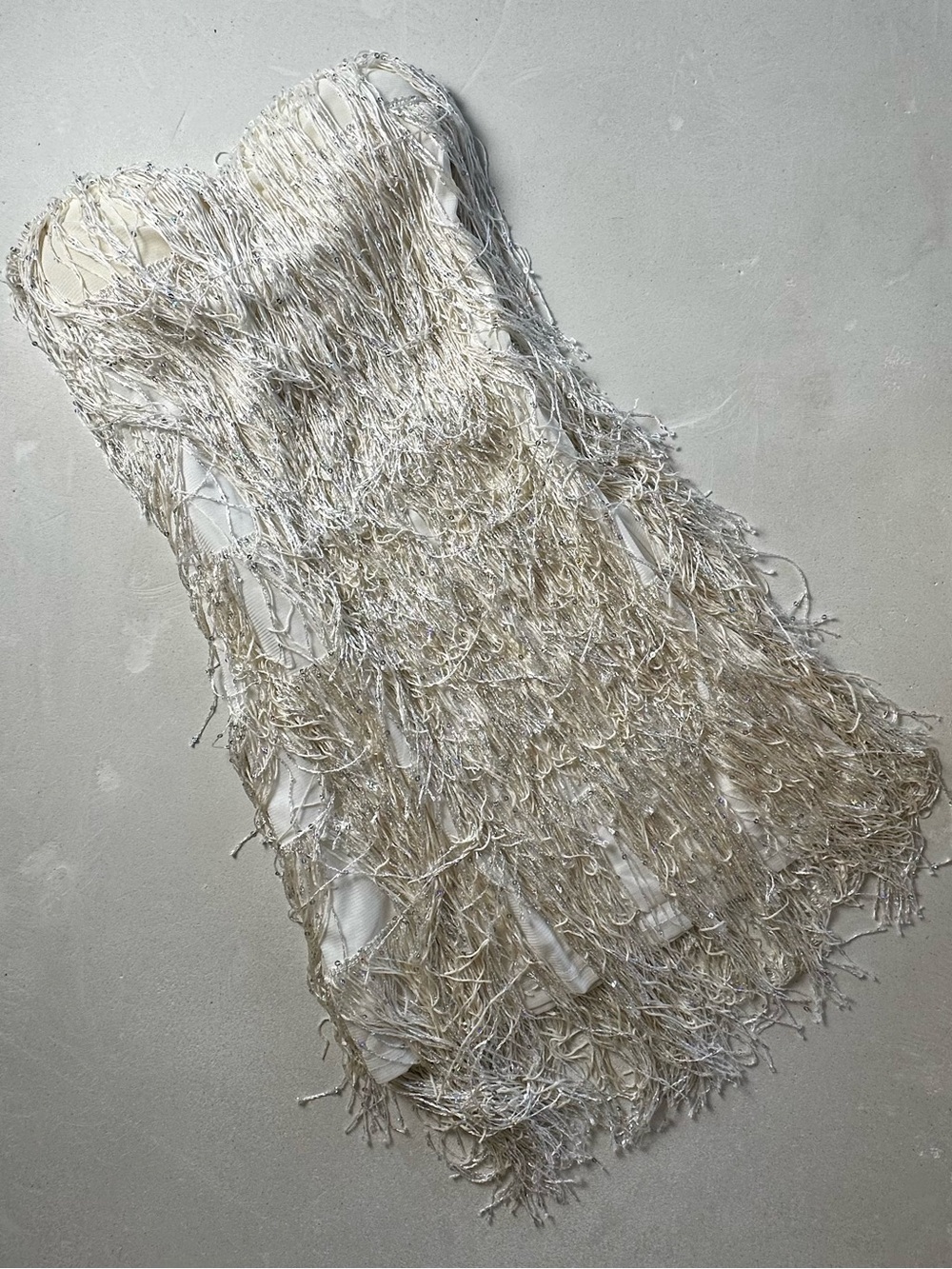 Elegant Sequin Fringe Dress